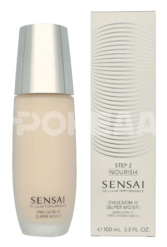 Sensai CP Emulsion III Super Moist New Total Anti Ageing Skincare - For Dry To Very Dry Skin – 100 ml 1