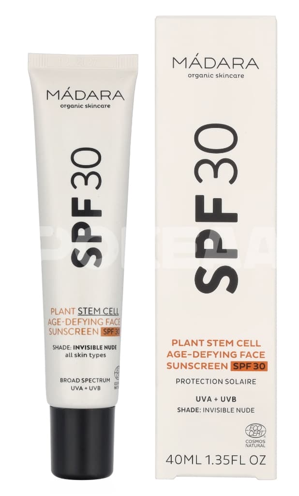 Madara Plant Stem Cell Age Defying Sunscreen SPF30 – 40 ml 1