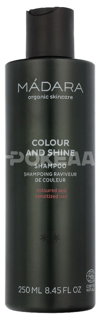 Madara Colour And Shine Shampoo 250ml - Coloured And Treated Hair 1