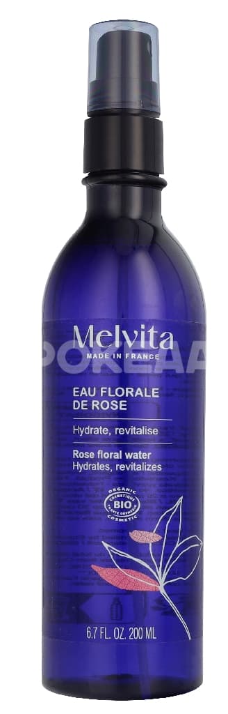 Melvita Damask Rose Floral Water Spray 200ml 1
