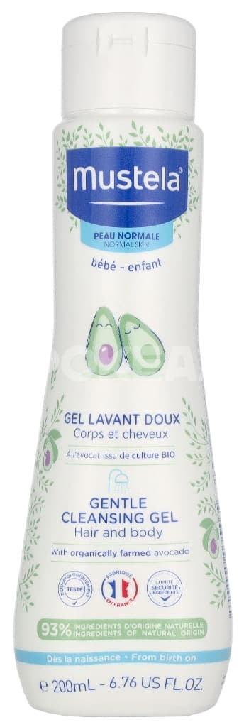 Mustela Bebe Gentle Cleansing Gel Hair And Body 200ml 1