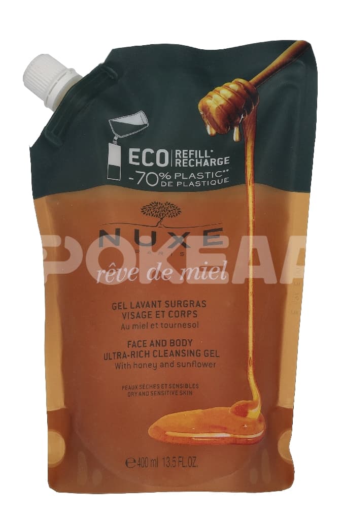 Nuxe Reve De Miel Face And Body Ultra-Rich Cleansing Gel 400ml 1