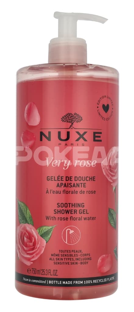 Nuxe Very Rose Soothing Shower Gel 750ml 1