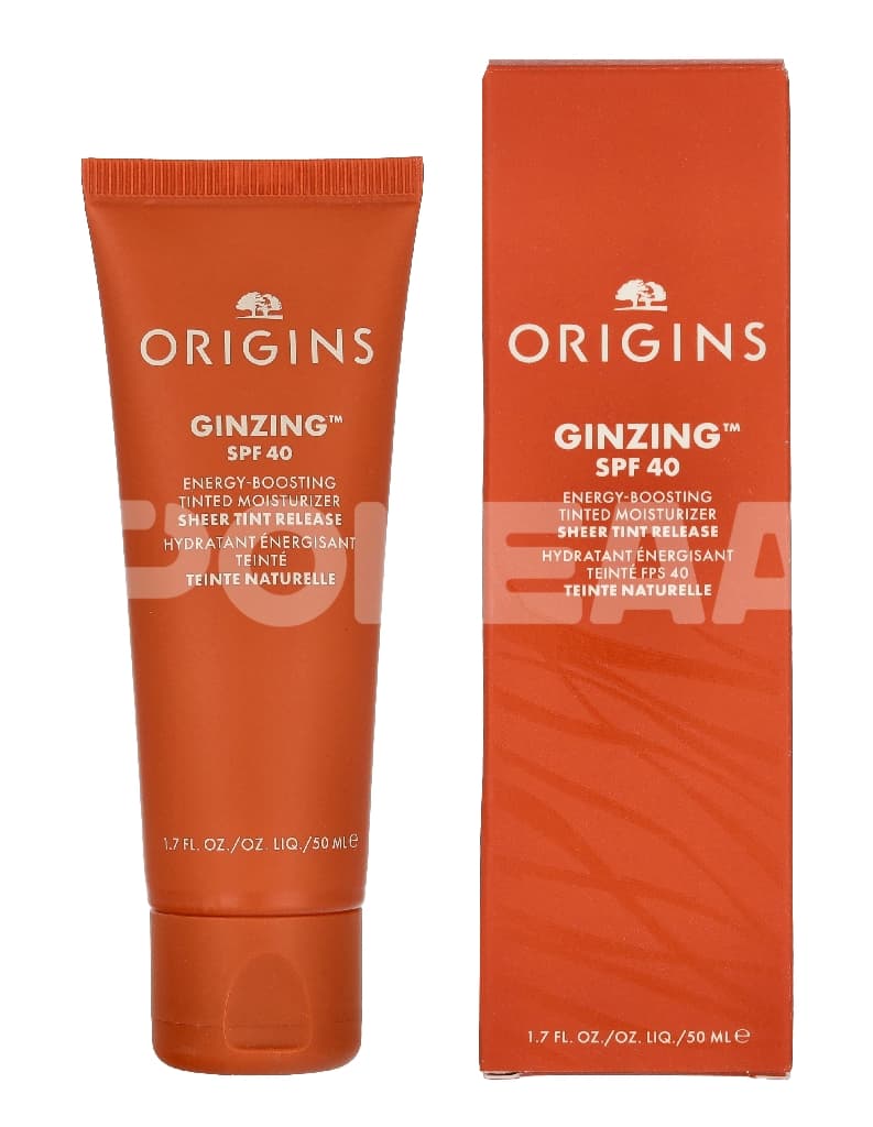 Origins Ginzing Energy-Boosting Tinted Moisturizer SPF40 50ml - Sheer Tint Release 1