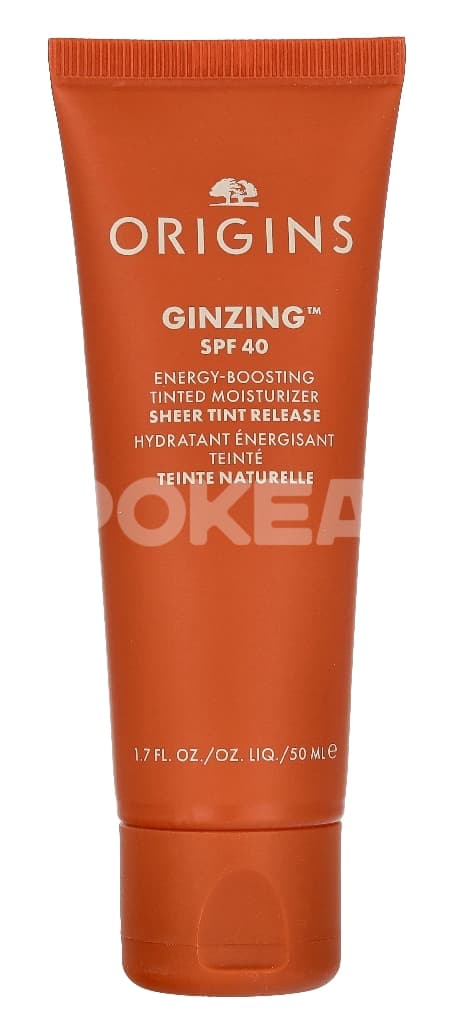 Origins Ginzing Energy-Boosting Tinted Moisturizer SPF40 50ml - Sheer Tint Release 2