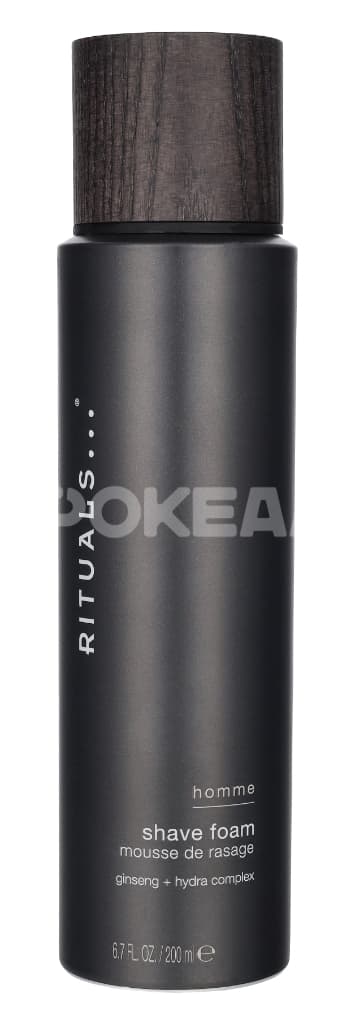 Rituals Homme Shave Foam 200ml - Ginseng + Hydra Complex 1