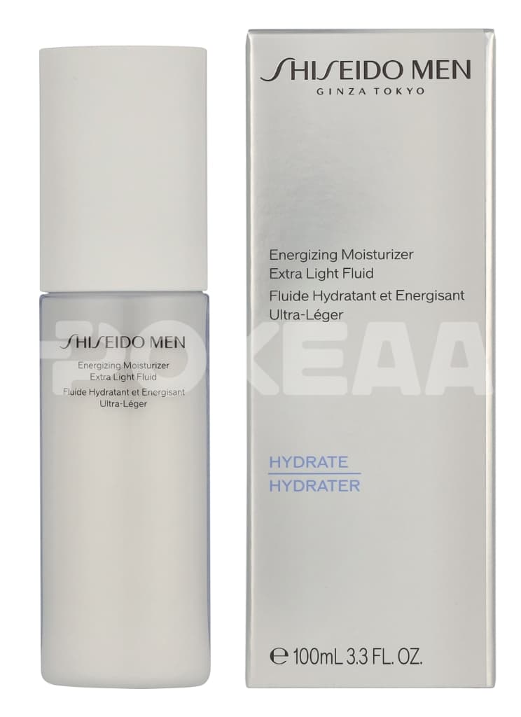 Shiseido Men Energizing Moisturizer Extra Light Fluid 100ml 1