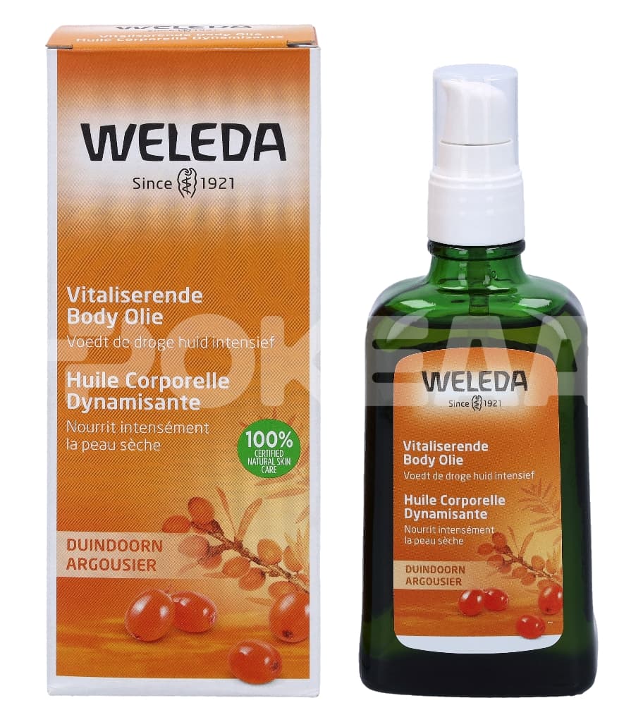 Weleda Sea Buckthorn Body Oil 100ml - Replenishes and Revitalizes 1