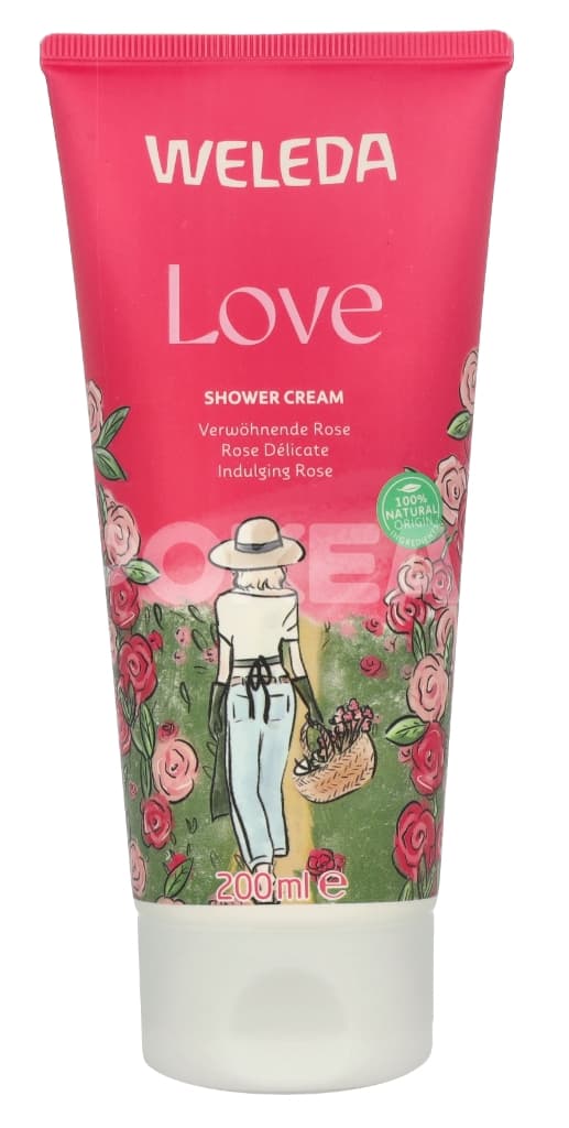 Weleda Love Aroma Shower 200ml - Pampering Creamy Body Wash 2