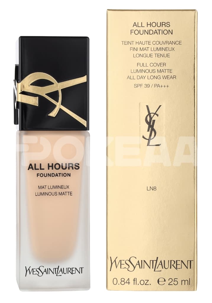 YSL All Hours Luminous Matte Foundation – 25 ml 1
