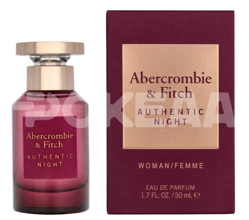 Abercrombie & Fitch Authentic Night Women Edp Spray 50ml 1