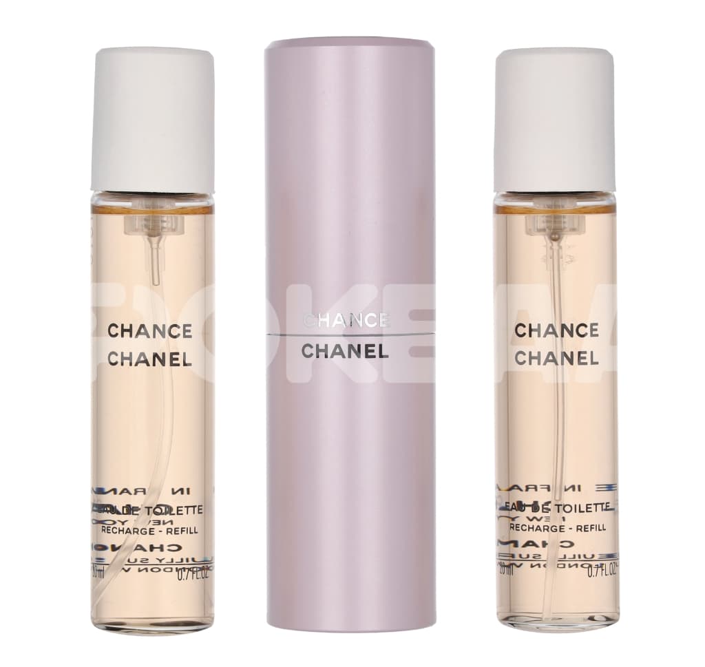 Chanel Chance Twist And Spray 60ml - edt spray20 + 2x edt spray refill20 2