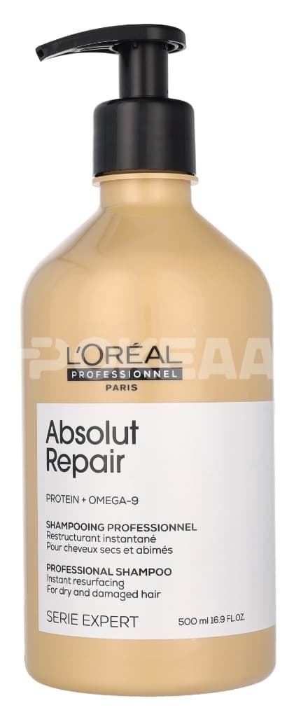 L'Oreal Serie Expert Absolut Repair Gold Quinoa Shampoo – 500 ml 1
