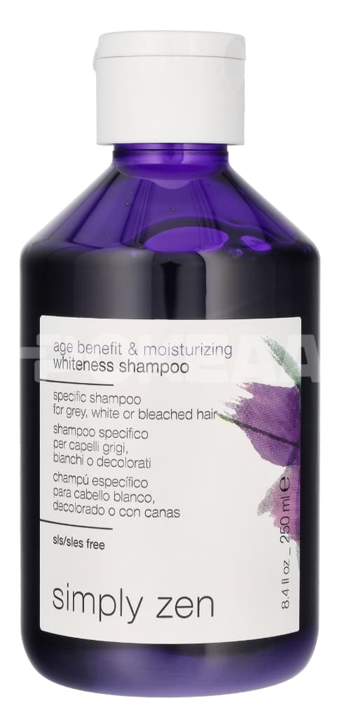Simply Zen Age Benefit & Moisturizing Whiteness Shampoo 250ml 1