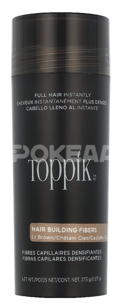 Toppik Hair Building Fibers - Light Brown – 27.5 g 1