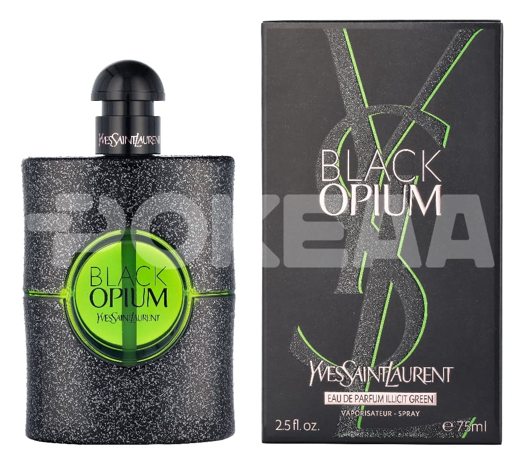 YSL Black Opium Illicit Green Edp Spray – 75 ml 1