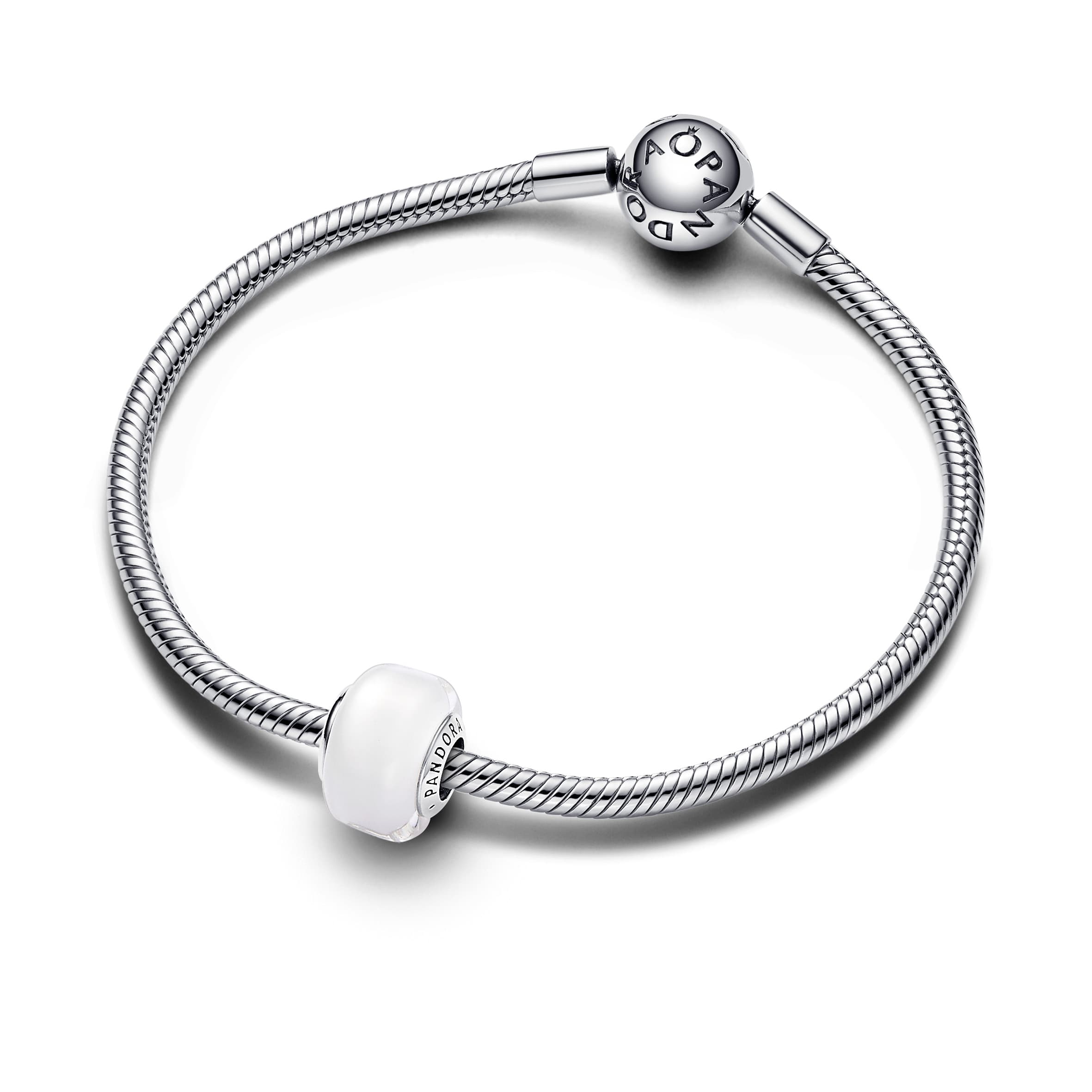 Pandora - Charm Verre en argent sterling blanc 3