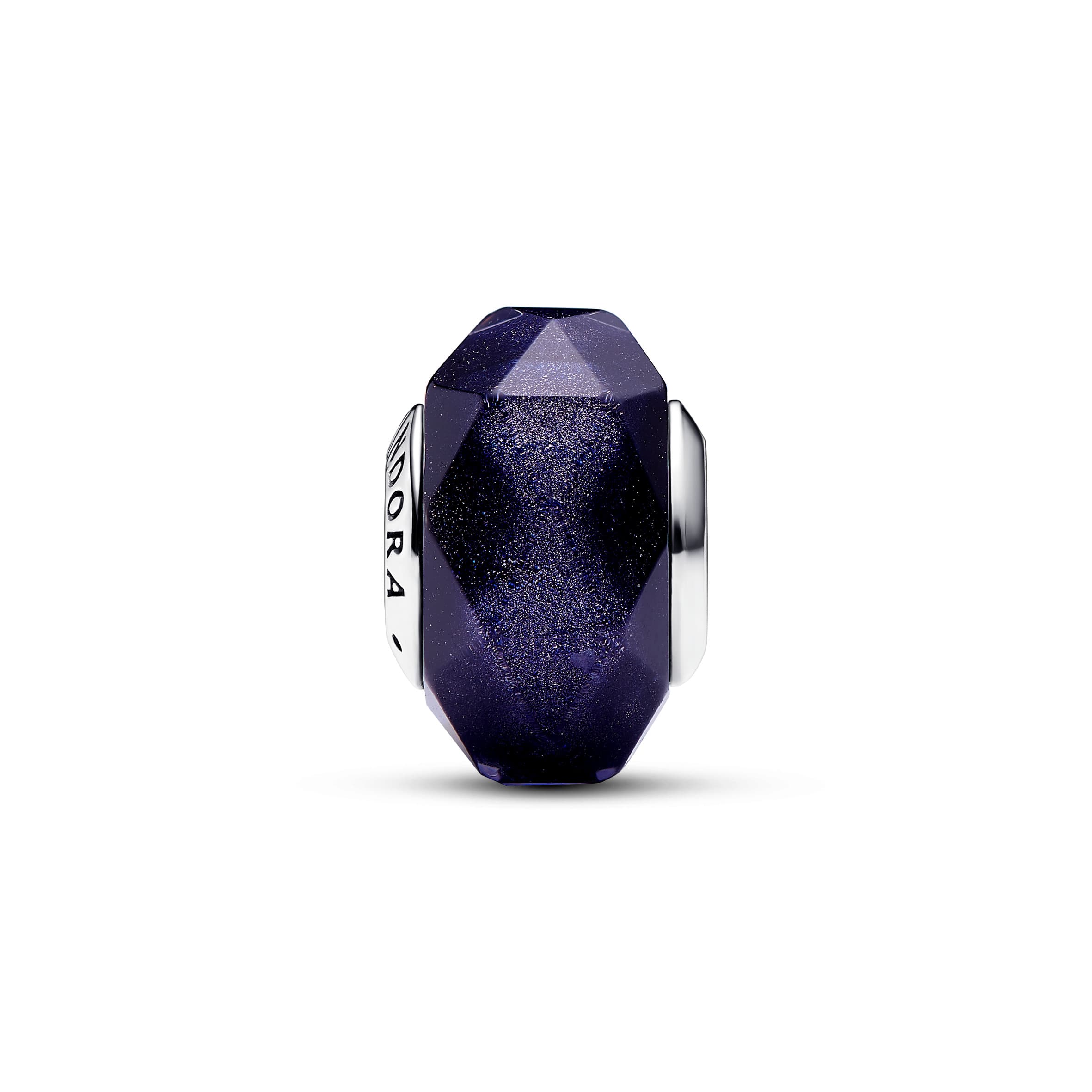 Pandora - Charm Verre en argent sterling bleu 1