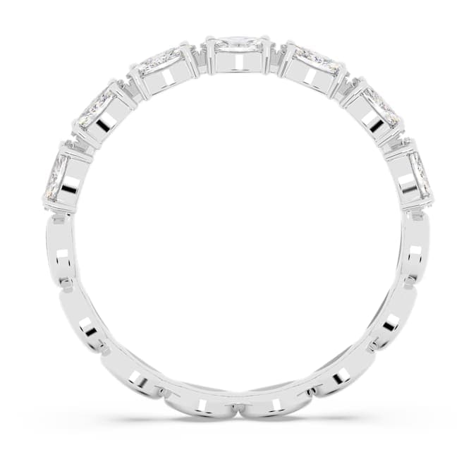 Swarovski - Bague Matrix - cristaux blancs 4