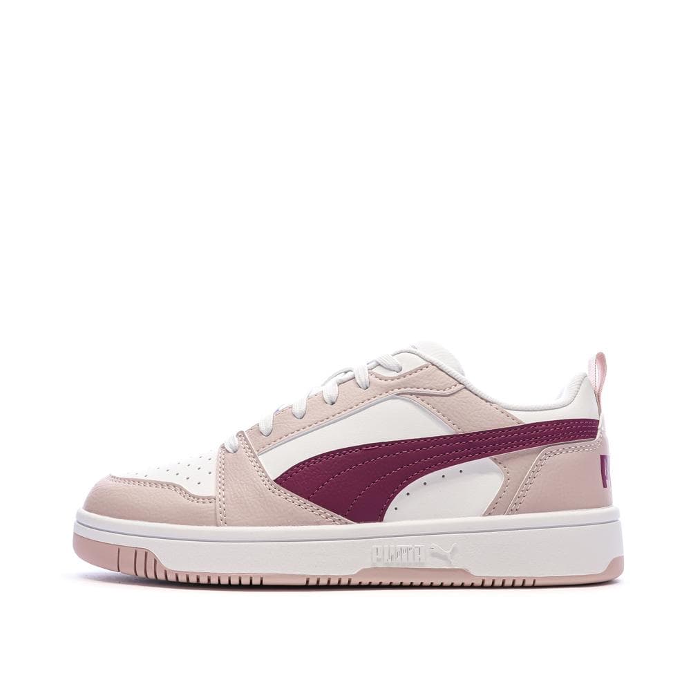 Baskets Rose/Blanc Garçon Rebound Low 1