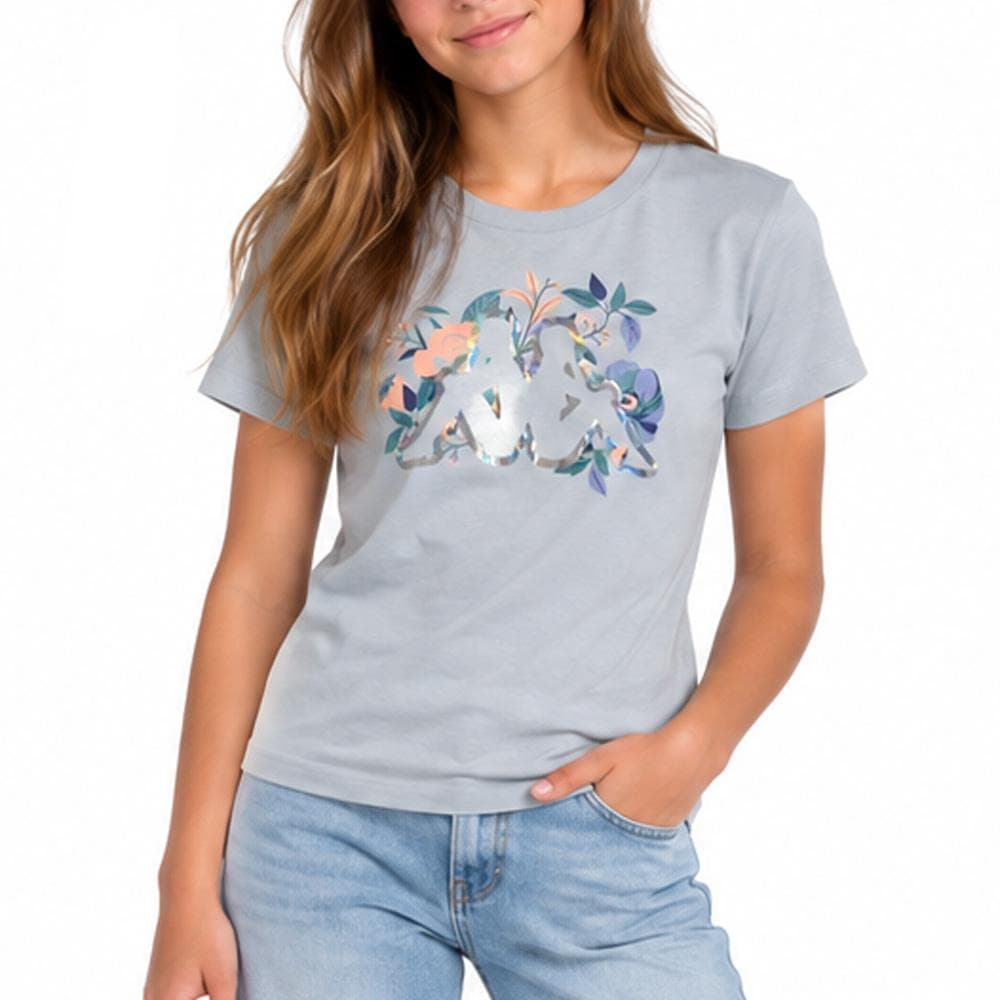 T-Shirt Bleu Clair Fille Kappa Tilda 1