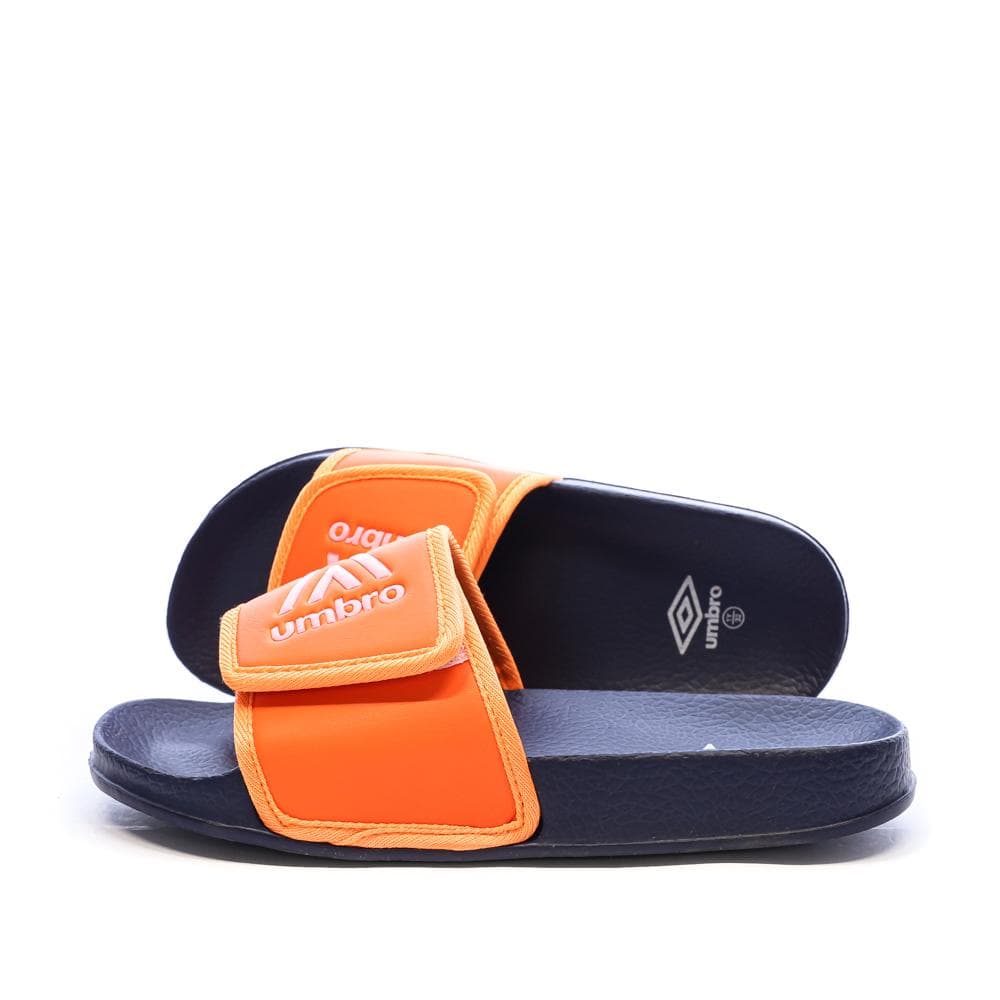 Claquettes Orange/Marine Garçon Umbro Tao 1
