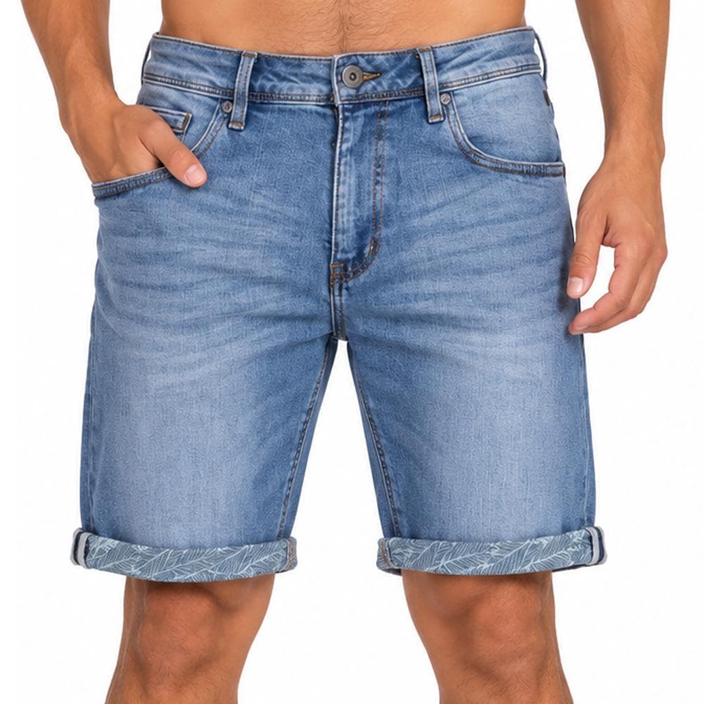 Short en Jean Bleu Clair Homme RMS26 3701 1