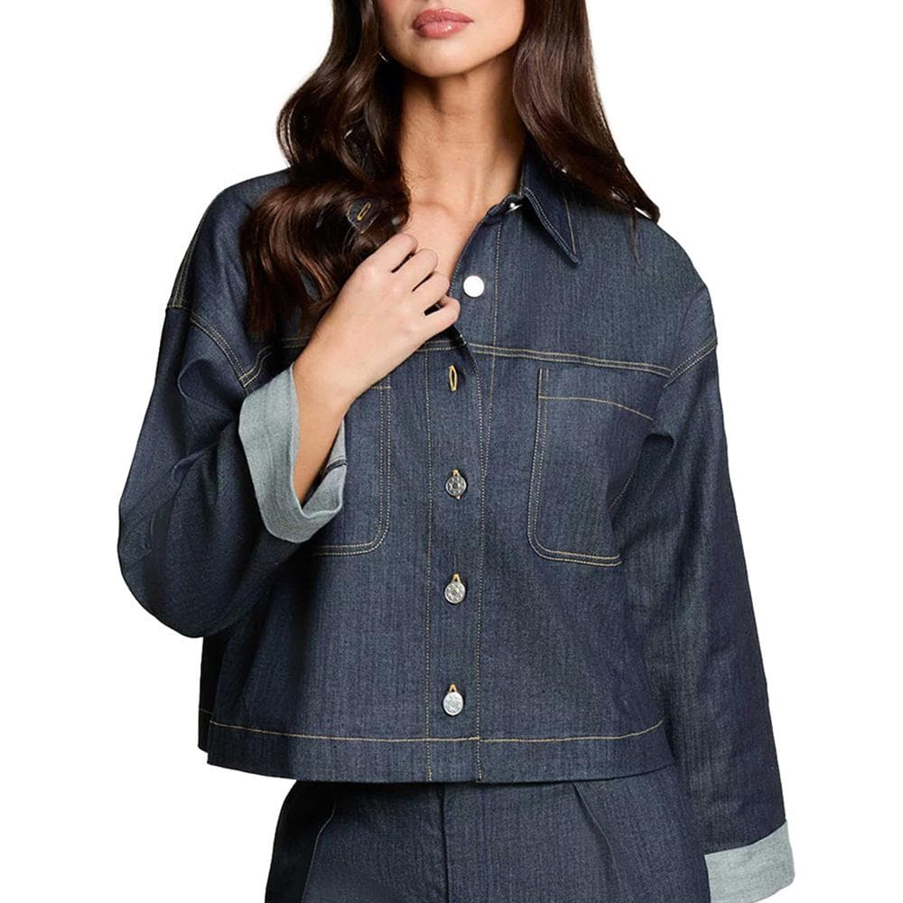 Veste en jean Bleu Brut Femme Morgan JAMES 1