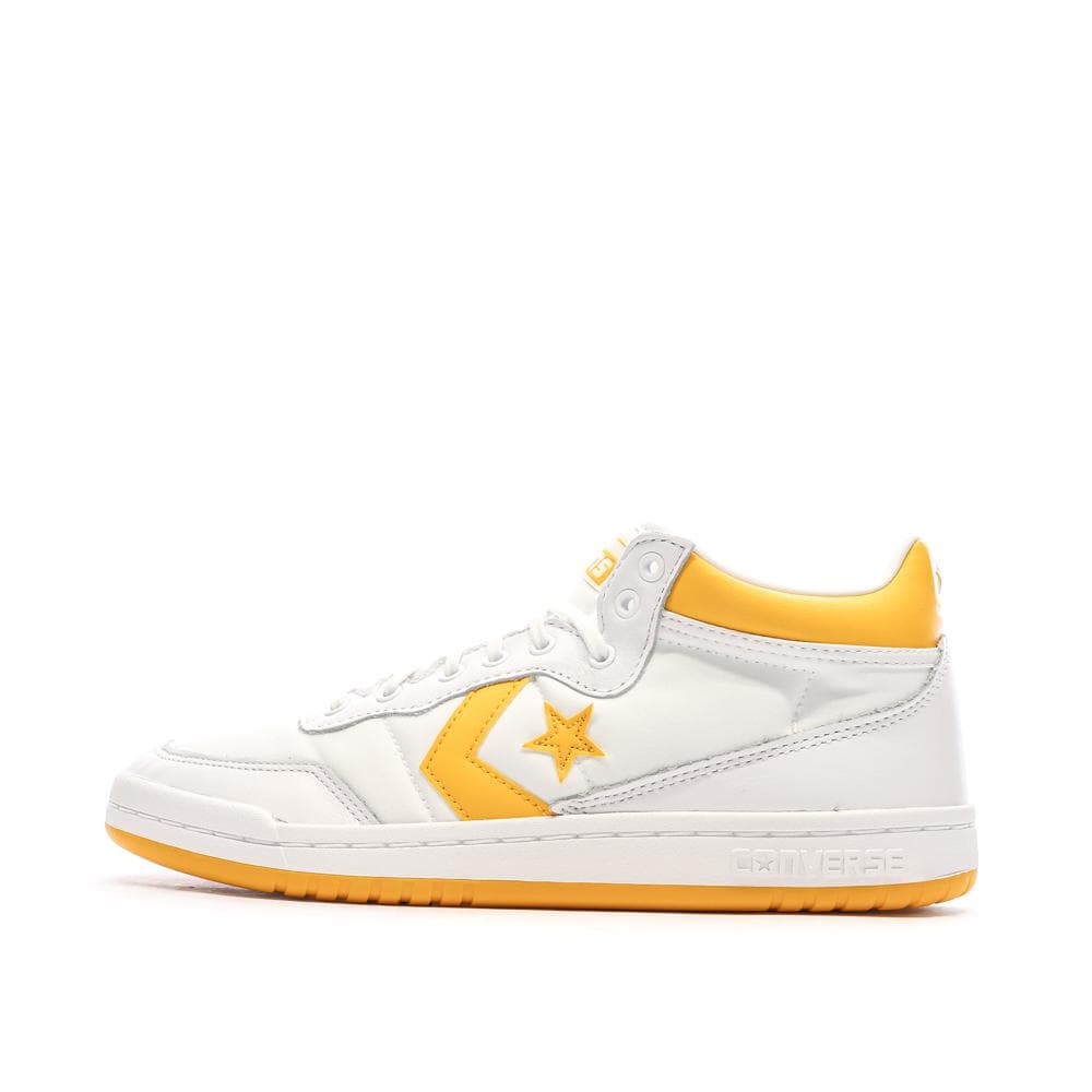 Baskets Blanches/Orange Homme Converse Fastbreak 1
