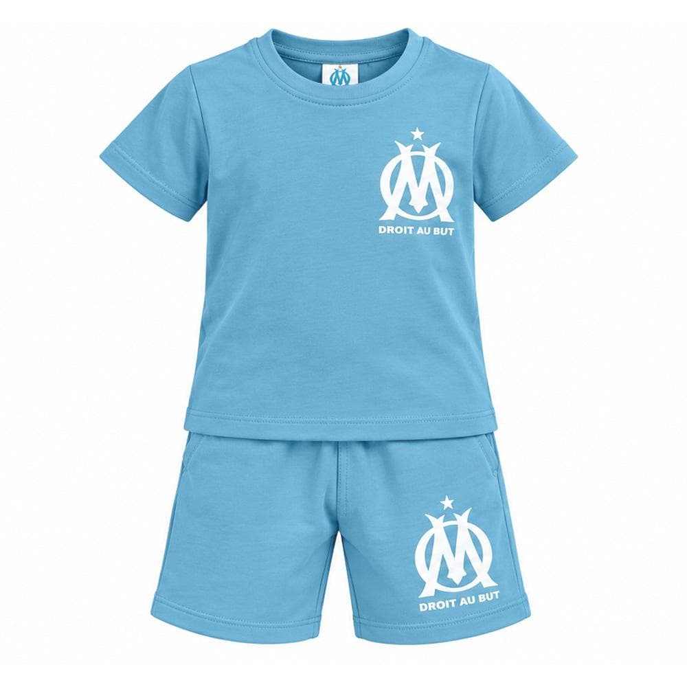Ensemble Bleu Ciel Bébé Olympique De Marseille 1
