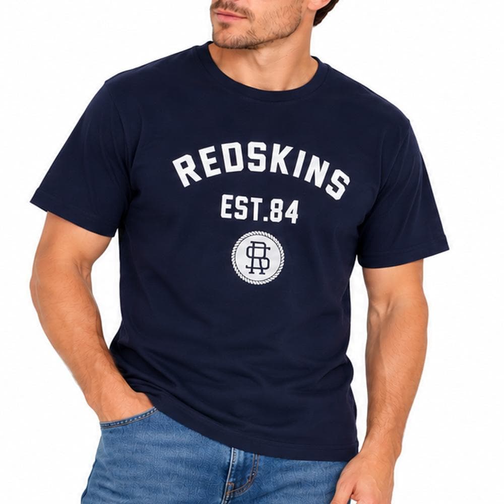 T-Shirt Marine Homme Redskins RDS 1