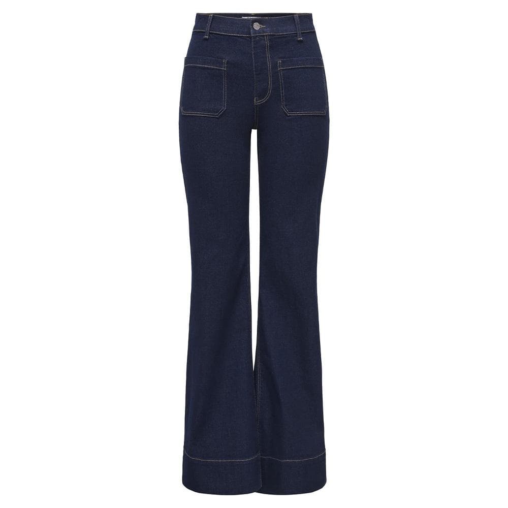 Jean Flared Bleu Foncé Only Cypress Rinse 1