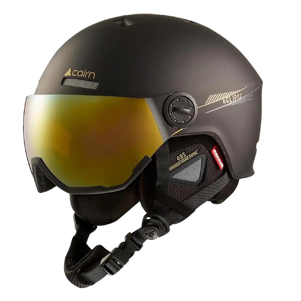 Casque de ski Noir Mixte Cairn Eclipse Visor 1