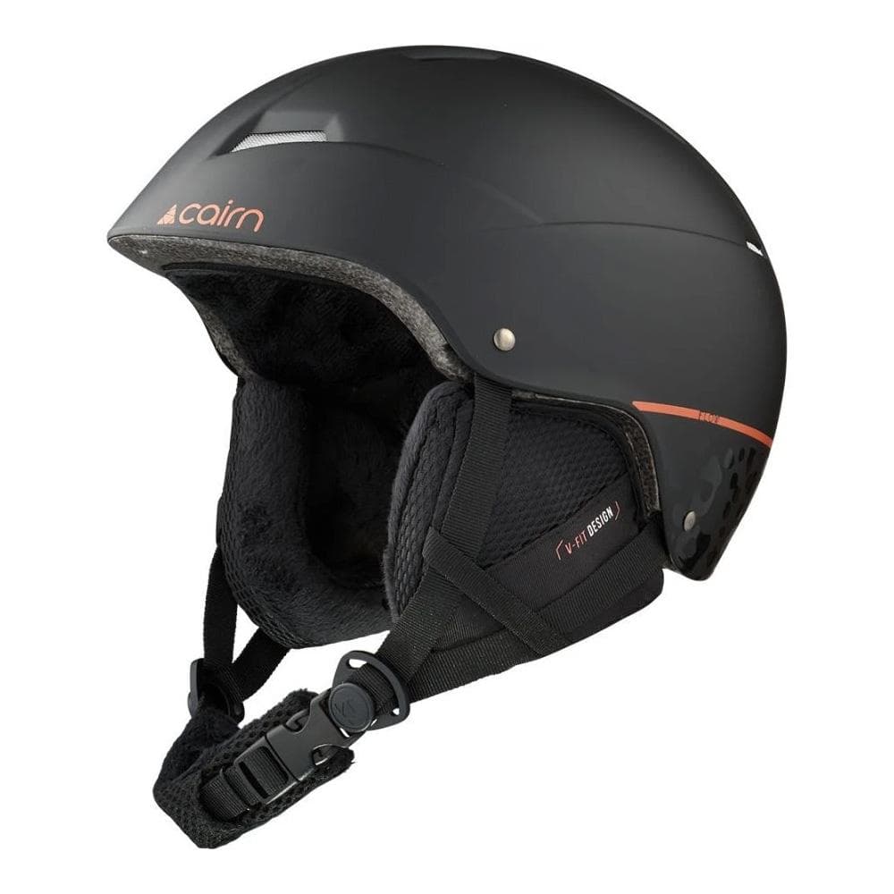 Casque de Ski Noir Cairn Flow Mat 1