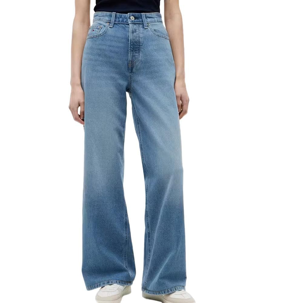 Jean Loose Bleu Femme Tommy Hilfiger Wid 1