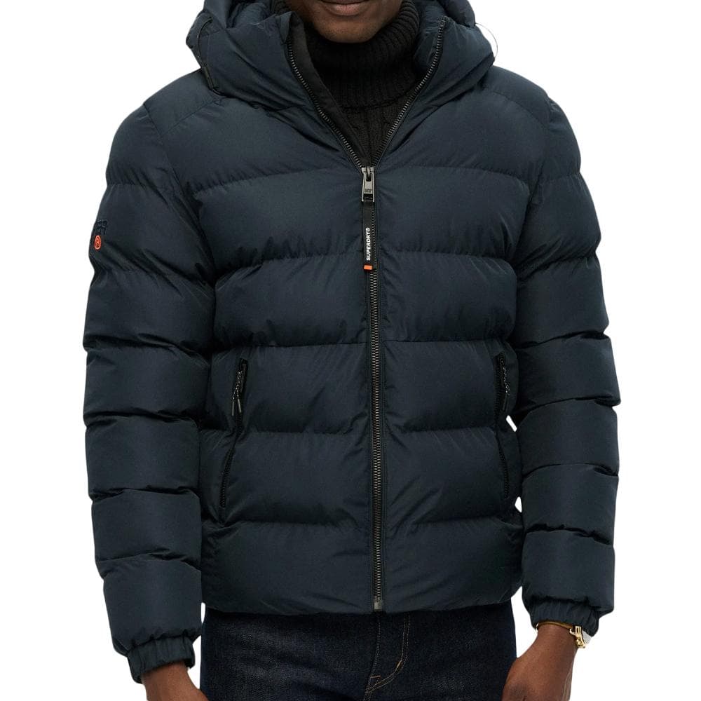 Doudoune Marine Homme Superdry Hooded Sports 1