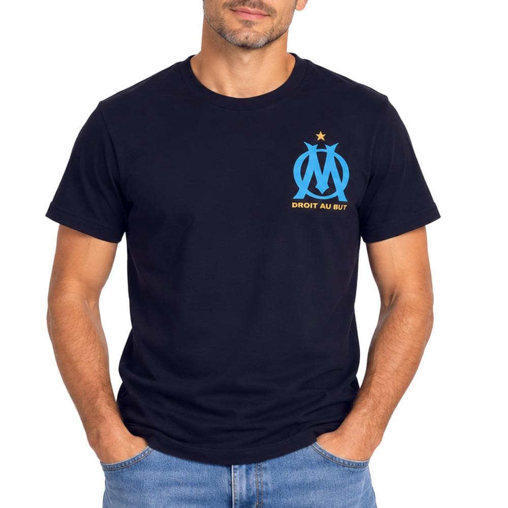 T-shirt Marine Homme Olympique de Marseille G23021T 1
