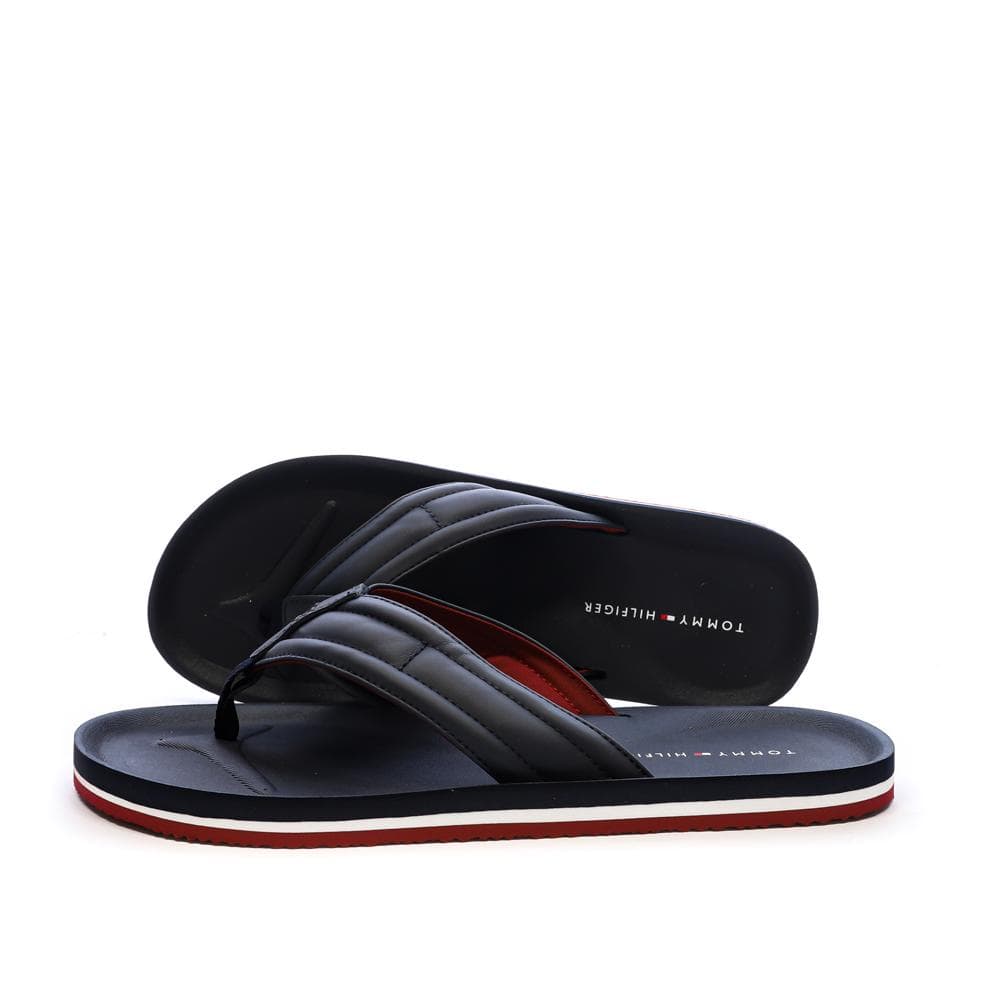 Tongs Bleu Marine Homme Tommy Hilfiger Padded 1
