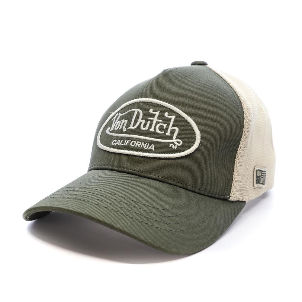 Casquette Kaki/Écru Adulte Von Dutch LOF 1