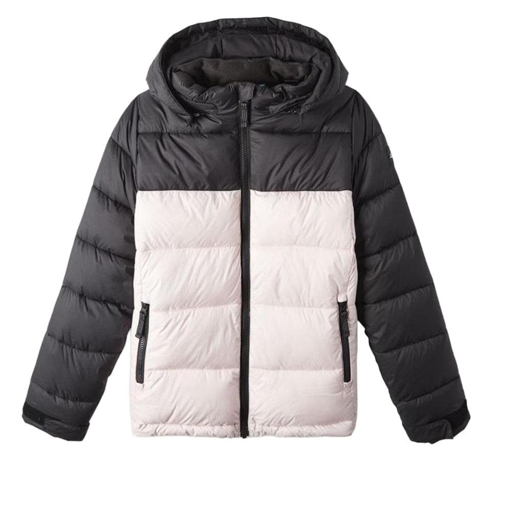 Doudoune À Capuche Noire/Rose Clair Fille Originals Puffer 1
