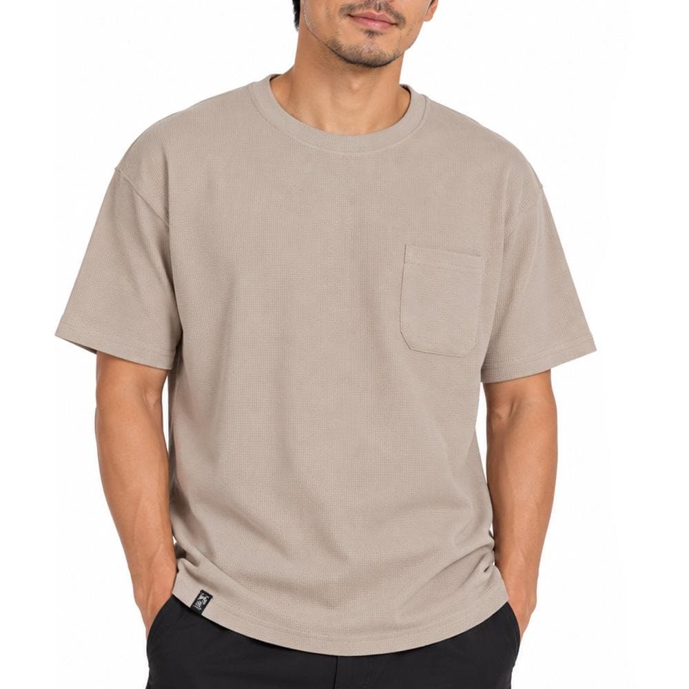 T-Shirt Taupe Homme RMS26 Oversize 1
