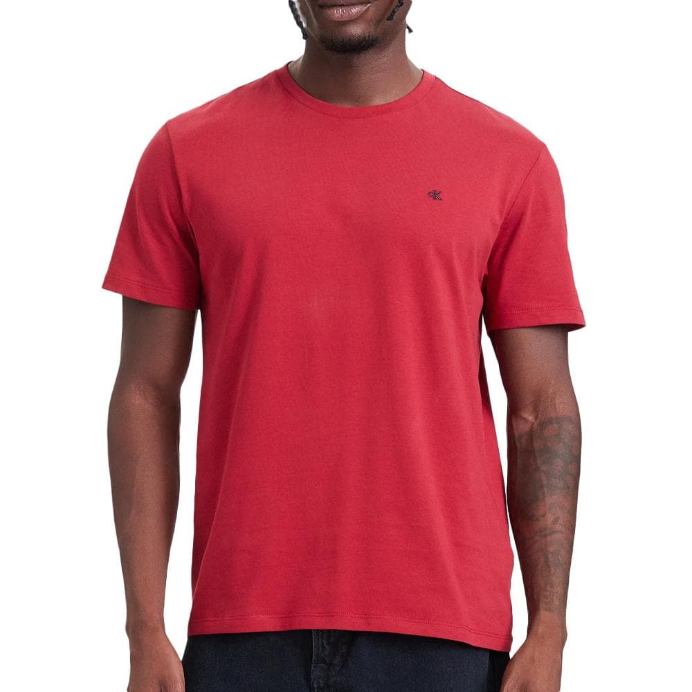 T-Shirt Rouge Homme Calvin Klein Jeans Classic 1 1