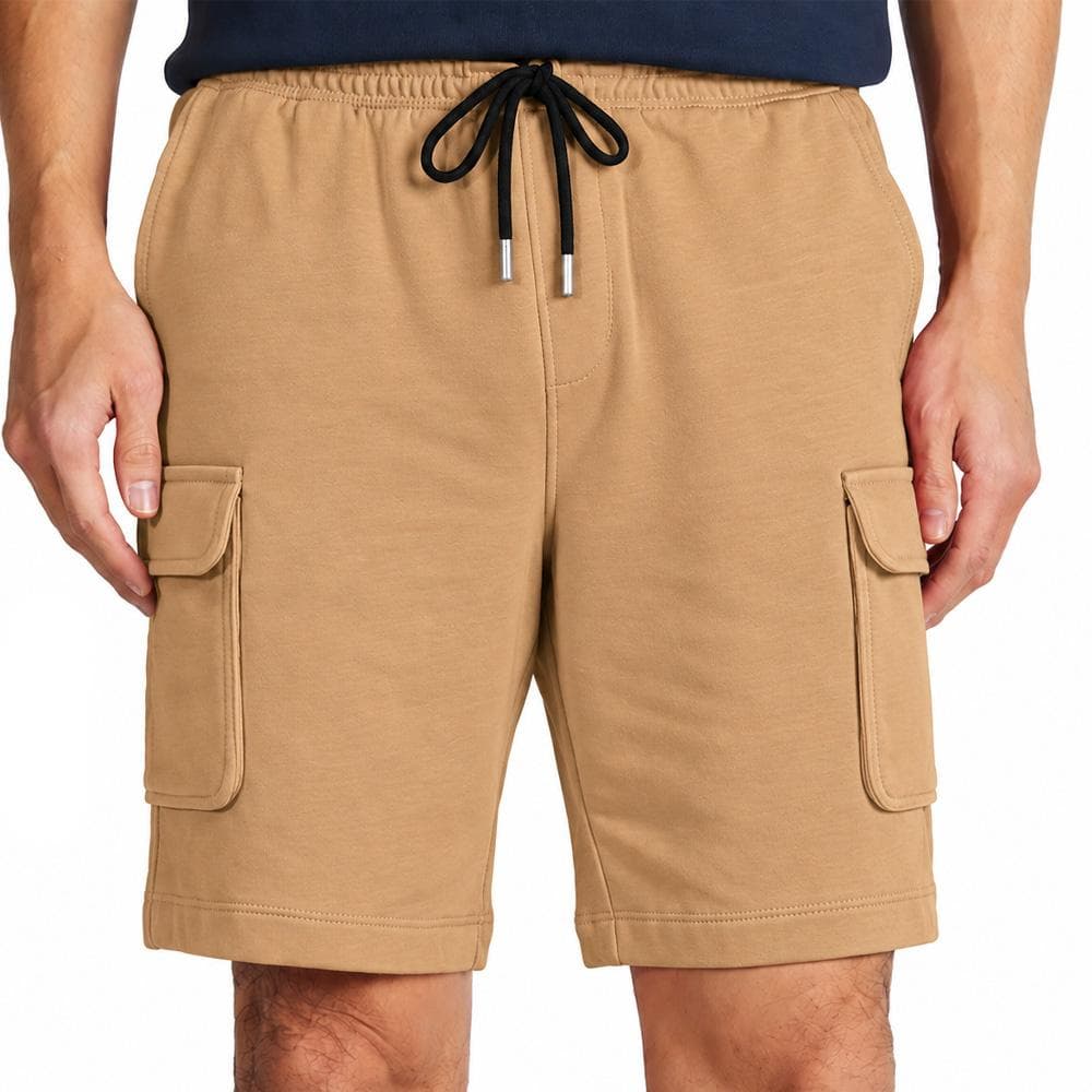 Short Camel Homme Paname Brothers French Terry 1