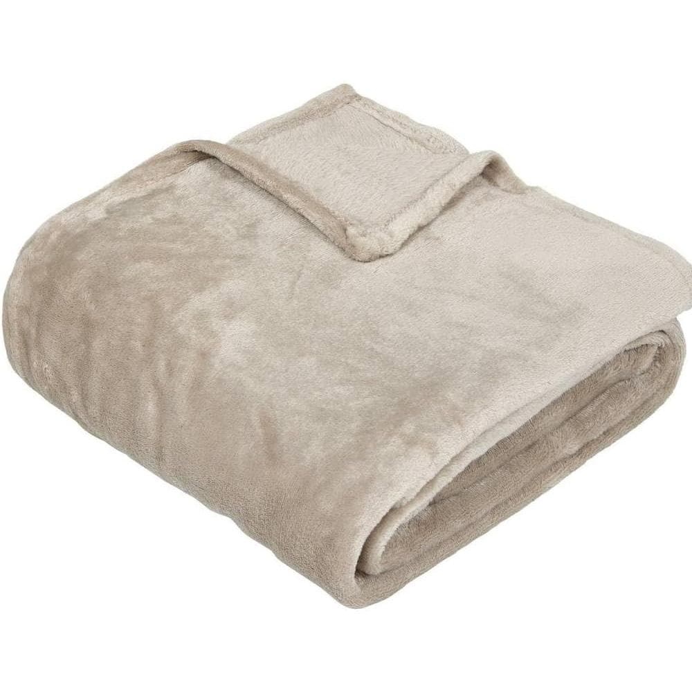 Plaid Beige Atmosphera Ollis 1