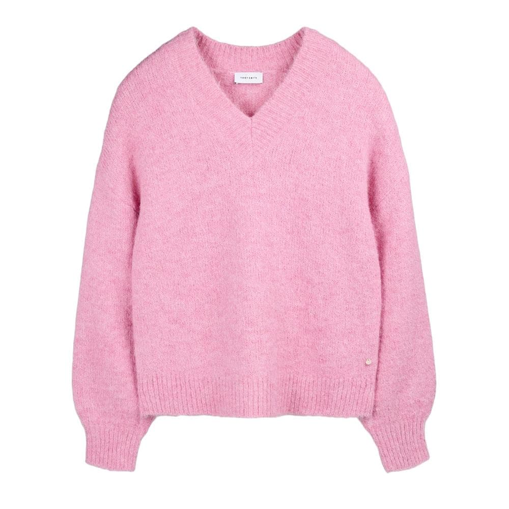 Pull Rose Femme Teddy Smith Keith 1