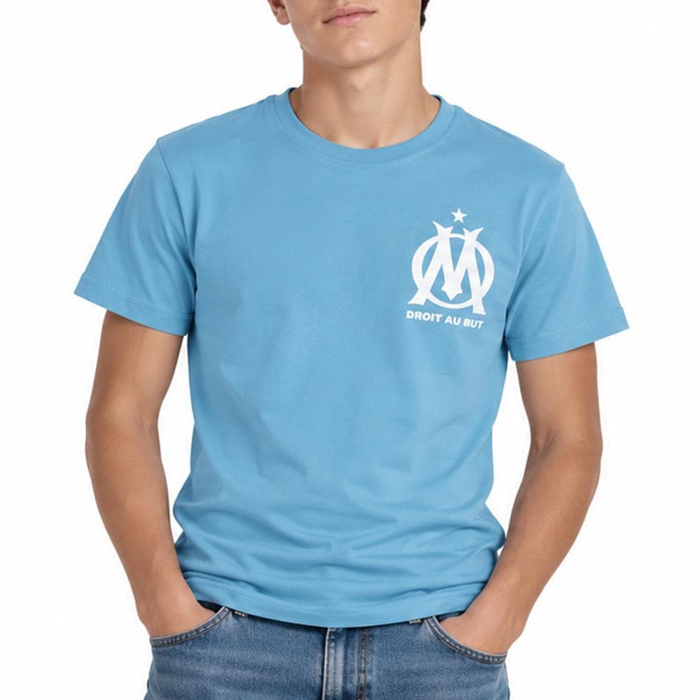 T-shirt Bleu Garçon Olympique de Marseille G2302 1