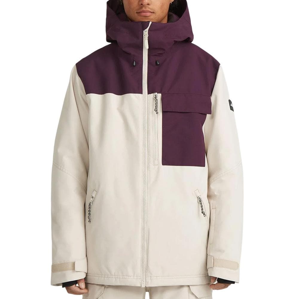 Manteau de Ski Écru Homme O'Neill Utility Hybrid 1