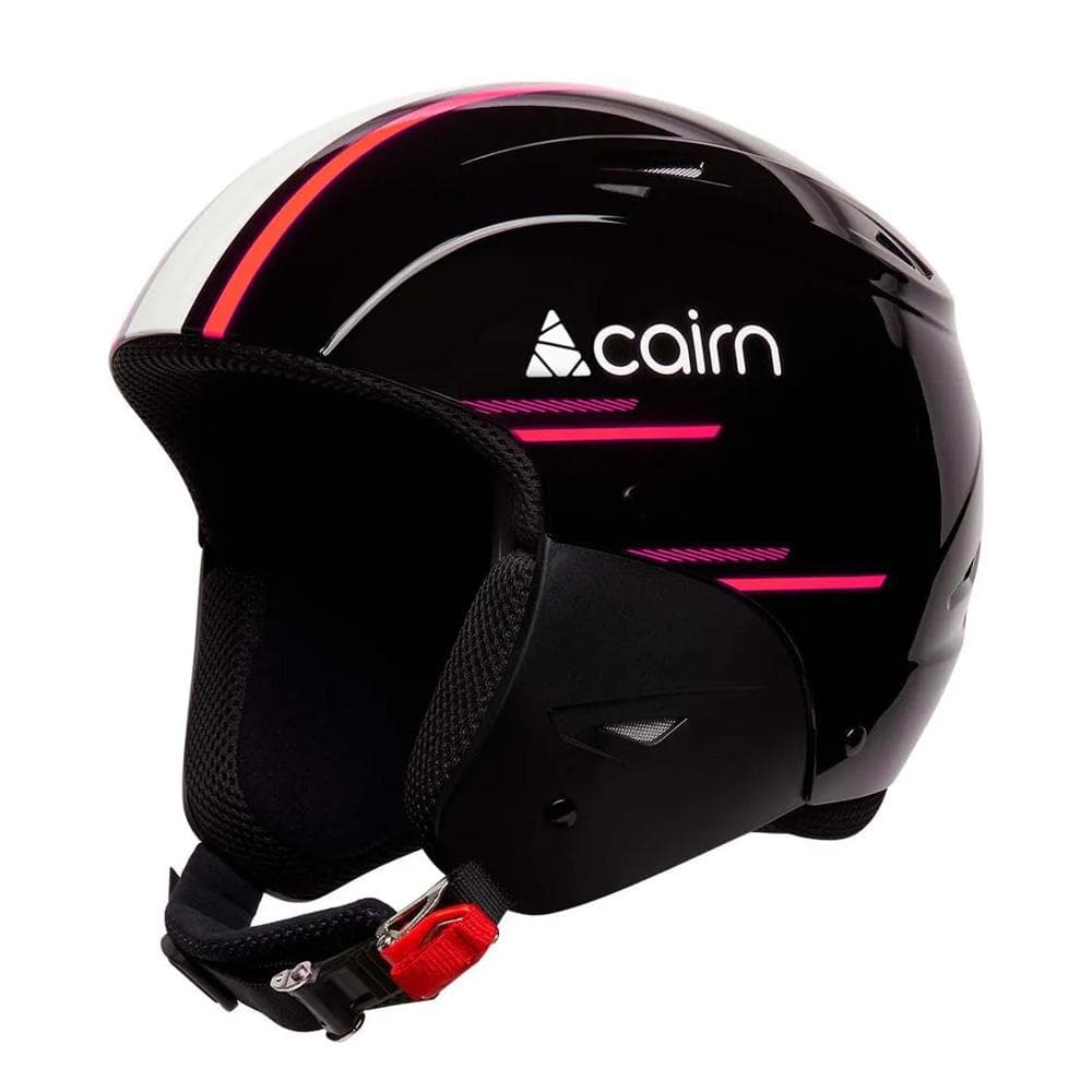 Casque de Ski Noir Femme Cairn Racing Pro Black Neon Pink 1