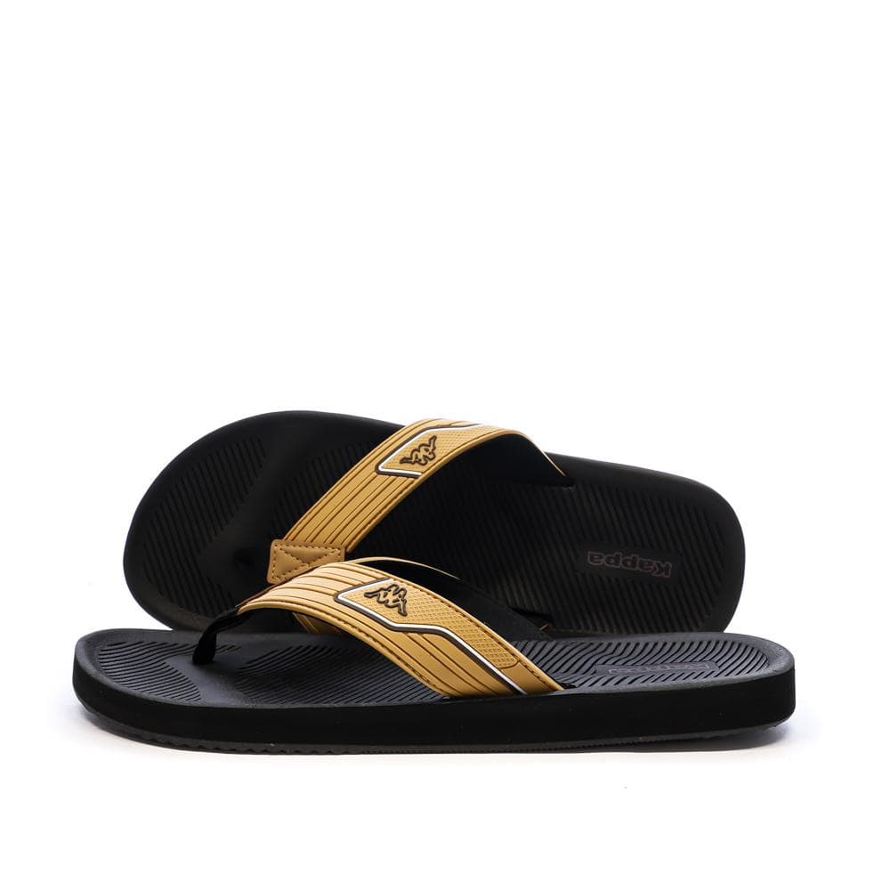 Tongs Noire/Camel Homme Kappa Seaf 1