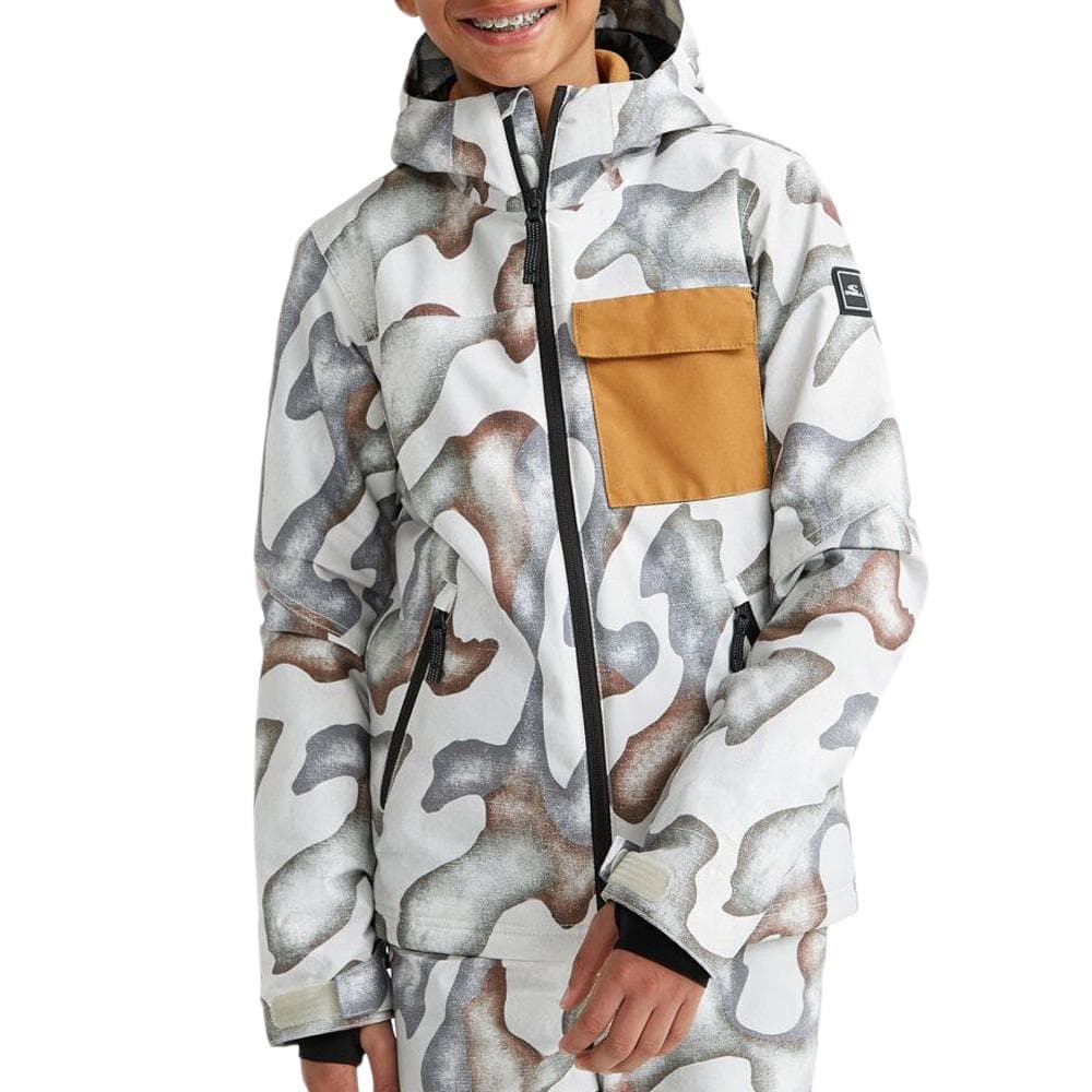 Manteau de Ski camouflage Blanc/Gris Garçon O'Neill Utility 1